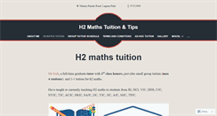 Desktop Screenshot of mathdistinction.com